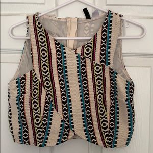 Sexy tribal crop top❣️
